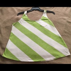 Darling Green /White A-Lime Top XL